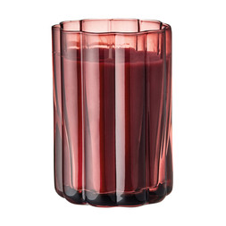 Home Scents Maroon Scalloped Candle £6.99, €10.99