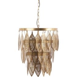 Homesense Ceiling Light Gold Leaves