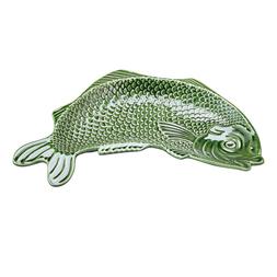 Homesense Colour Drench Green Fish Platter &pound;9.99