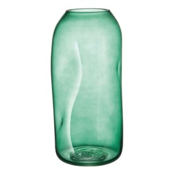 Homesense Colour Drench green glass tall vase &pound;9.99