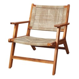 Homesense Convivial wooden frame armchair &pound;109.99