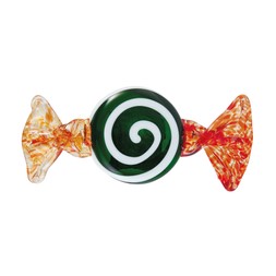 Homesense - Dark Green Swirly Sweet Bauble Ornament £12.99