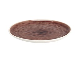 Homesense Dining burgundy side plate &pound;2.99