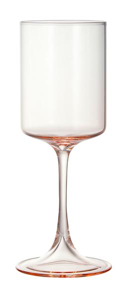 Homesense Dining set of 4 pink wine glasses &pound;12.99-