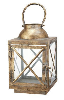Homesense door scaping small bronze lantern