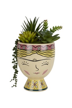 Homesense-fake flower pot &pound;16.99 (RRP &pound;XX)