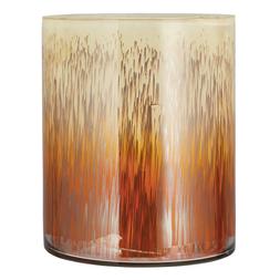 Homesense Gifting large glass orange and white vase &pound;12.99
