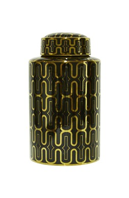 Homesense - gold & black vase £39.99
