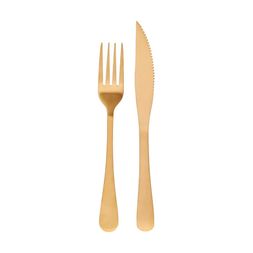 Homesense - Gold Cutlery 12 Piece Set, &pound;16.99