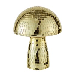Homesense - Gold Disco Mushroom Lamp £29.99