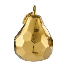 Homesense - Gold Geo Pear Ornament £12.99