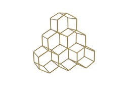 Homesense - gold wine rack £9.99