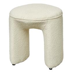 Homesense Japandi round boucle stool &pound;59.99