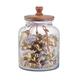 Homesense - Jar with Gold Stars, &pound;24.99