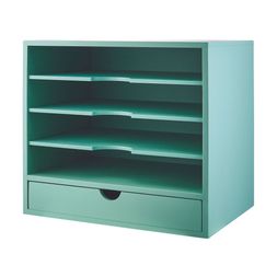 Homesense - Mint Green. Small Filing Station, &pound;16.99