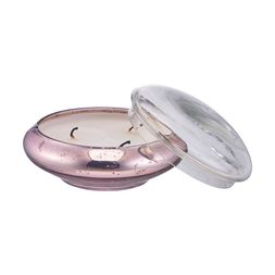 Homesense - Pink Mercury Glass Candle with Lid, &pound;7.99