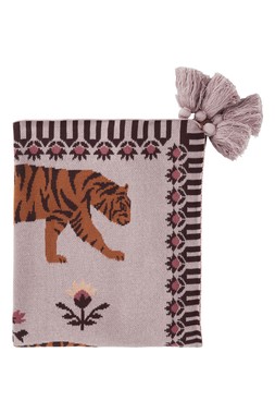 Homesense - Pink Tiger Throw 2 - £18