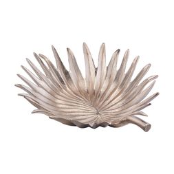 Homesense - Silver Palm Leaf Dish, &pound;34.99