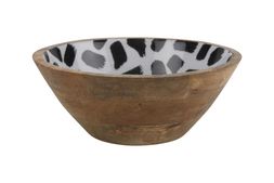 HOMESENSE SMALL WOODEN BOWL &pound;9.99