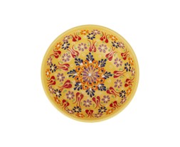 Homesense Table Works Yellow Turkish Ceramic Bowl &pound;3.99