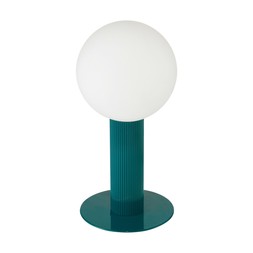 Homesense - Turquoise Globe Lamp £19.99