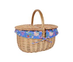 Homesense - Wicker Picnic Basket, &pound;14.99