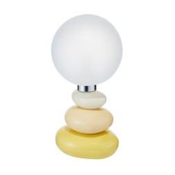 Homesense - Yellow Pebble Lamp £19.99