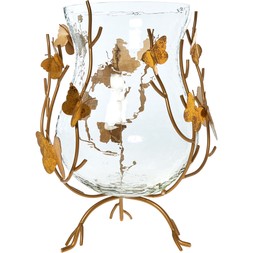 HS Clear and Gold Glass Murricane &pound;29.99