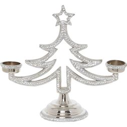 Silver Tea Light Holder