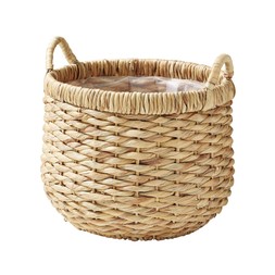 outdoor large round rattan basket &pound;14.99