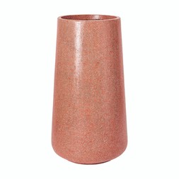 OUTDOOR Tall Dark Red Terrazzo Planter £299.99