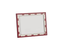 red & white frame &pound;6.00