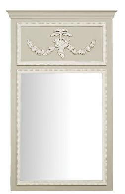 regency large grey & white mirror with detailing &pound;99.99