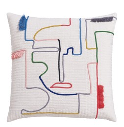 Sensory Cyberpunk abstrat cushion