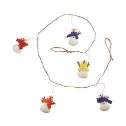 Snowman Garland &pound;12.99 ( &pound;4.00 donation)