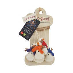 Snowman Garland - &pound;12.99 ( &pound;4.00 donation)