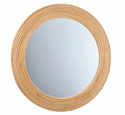 Soothing Spaces rattan round mirror RRP 24