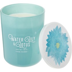 Water Lily and Lotus scented candle &pound;12.99