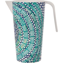 White and Bllue Mosaic Tile Jug 6.99