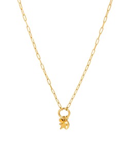 Nina Gold Tone Waterproof Star, Moon & Heart Charm Chain Necklace €44.5