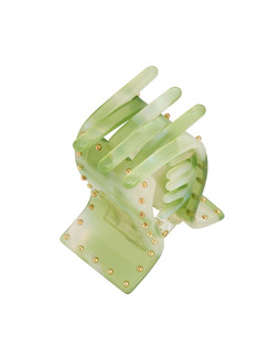 Anastasia Green Studded Resin Claw Clip