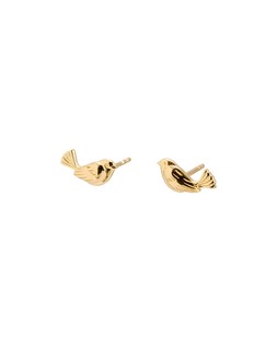 Ava Bird Gold Plated Stud Earrings £26 €34