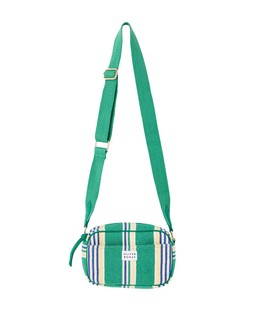 Abbie Green & Blue Striped Crossbody Bag £38 €49.50
