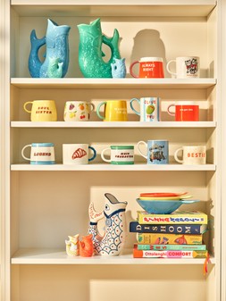 Albert Green Ceramic Large Fish Jug £29.5