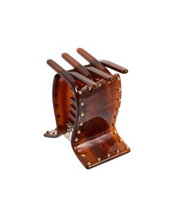 Anastasia Brown Studded Resin Claw Clip £12.50 €16.50