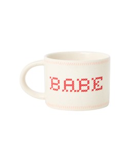 Babe Red & Cream Ceramic Mug £12.50 €16.50