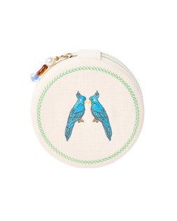 Bird Cream Round Jewellery Box £25 €32.50