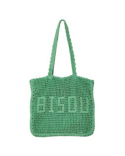 Bisou Crochet Fabric Shopper Bag
