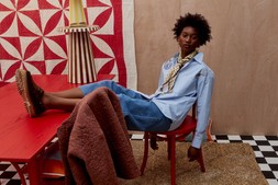 Blue Motif Embroidered Button Up Shirt €89 (landscape)