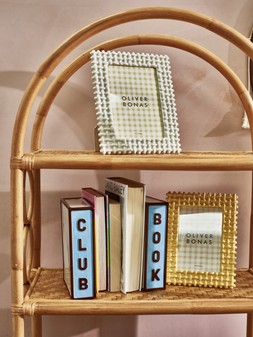 Book Club Striped Ceramic Book Ends £45